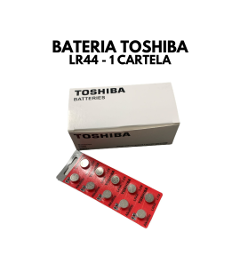 Bateria Toshiba Lr44 A76 Ag13 Japonesa - 1 Cartela