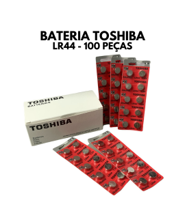Bateria Toshiba Lr44 A76 Ag13 Japonesa - 100 Peças