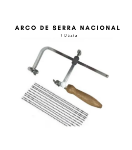 202018 - Arco De Serra Para Ourives E Marchetaria + 01 Duzia De Serra